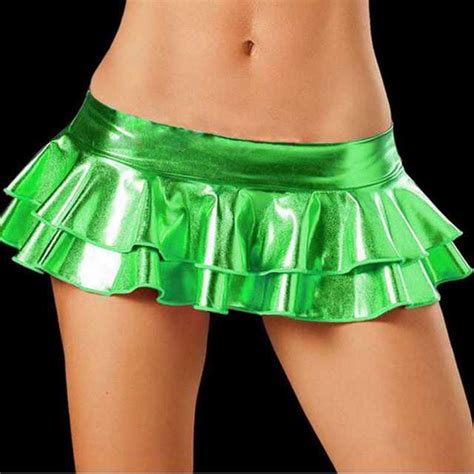 Buy Sexy Latex Skirt Women Pvc Pole Dancing Club Wear Short Skirts 8 Colors