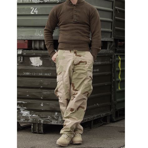 Teesar Tactical Mens Bdu Uniform Trousers Cotton Army Pants 3 Colour