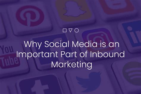 Why Social Media Is An Important Part Of Inbound Marketing