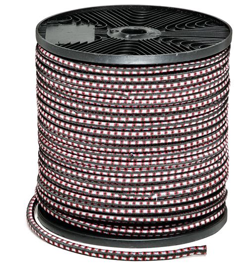 Grainger Approved Multicolored Rubber Bungee Cord Roll With No Ends