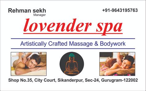 Lovender Spa Mg Road Massage Center In Gurgaon Gurugram