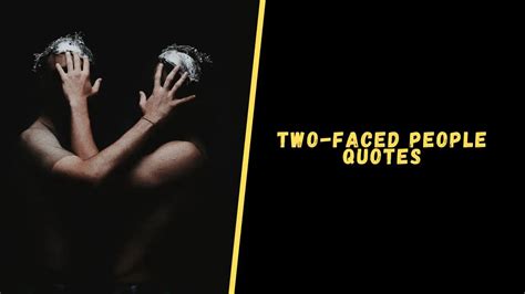 Two Faced People Upgrading Oneself