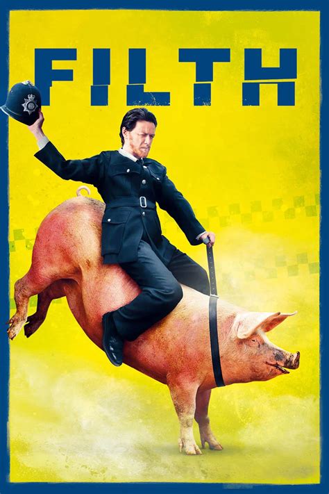 Funny Filth City Pig Vintage Retro Kraft Suspense Movie Propaganda