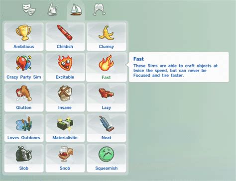 Sims 4 Traits List Festivalmzaer