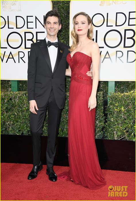 Brie Larson Brings Fiancé Alex Greenwald to Golden Globes 2017 Photo