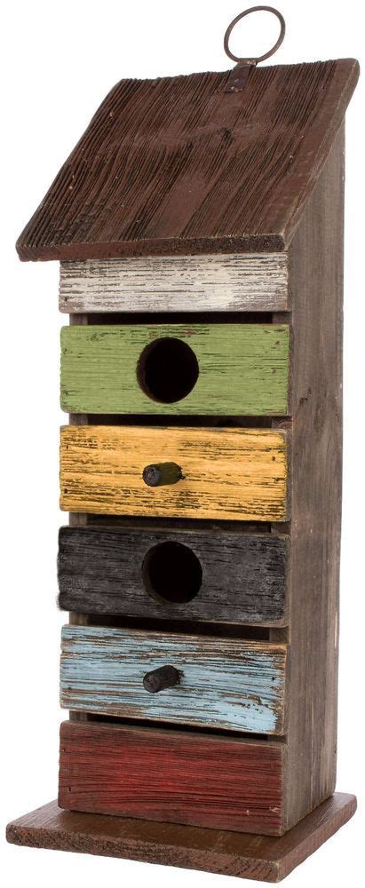 Want to attract bluebirds to nest in your yard? Details about Carson Home Accents Vintage Tall Birdhouse ...