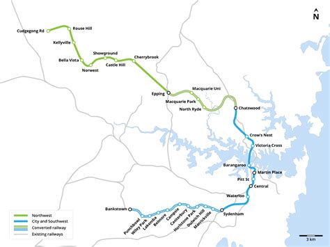 Sydney Metro Metro Maps Lines Routes Schedules
