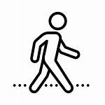 Walking Icons Icon Pedestrian Stickman Clipart Gehen