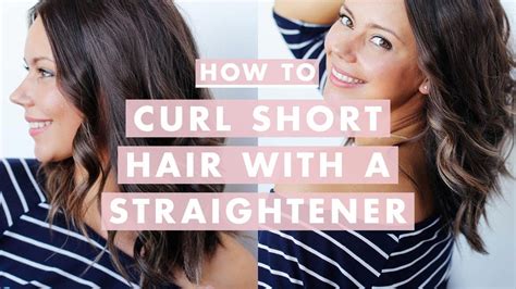 17 How To Curl Short Hair With A Straightener Easy