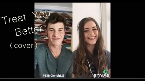 Nat Treat You Better Smule Cover Feat Shawn Mendes ♡ Youtube