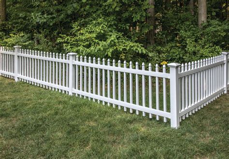 Newport Picket Vinyl Fencing - Barrette Outdoor Living