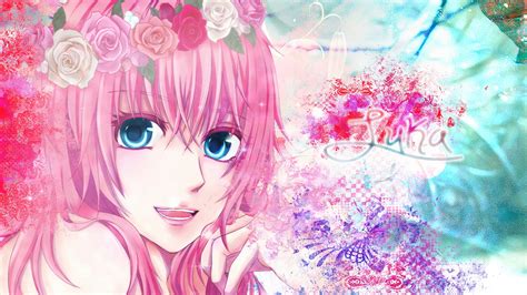 Pink Anime Girl Best Wallpaper 22075 Baltana