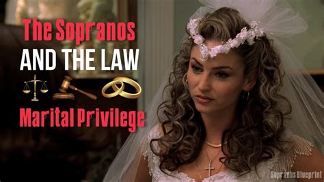 The Sopranos And The Law Marital Privilege Youtube