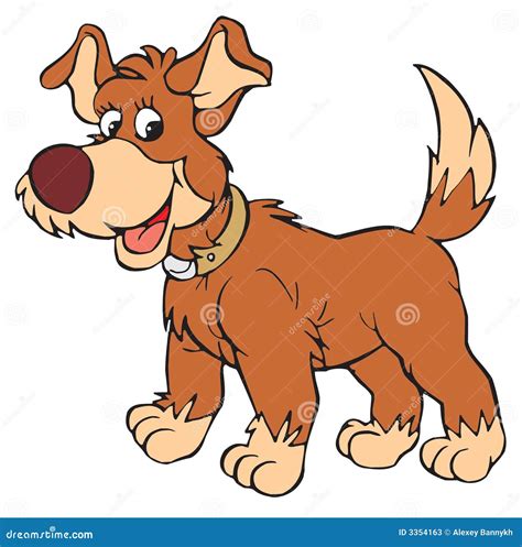 Dog Vector Clip Art Stock Vector Illustration Of Funny 3354163