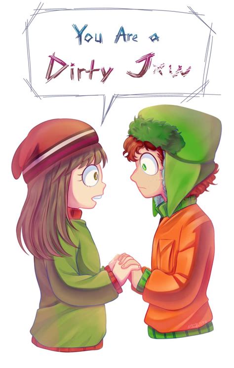 Kyle is often the voice of reason in south park. |South Park| ::RIP Kydi:: |Kyle and Heidi| by LaliChan94 ...