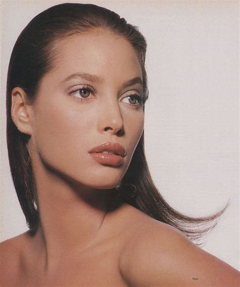 Christy Turlington In “pure Style By Irving Penn For