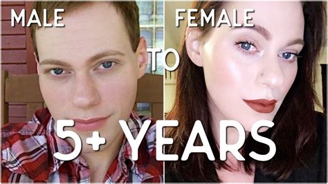 Five Plus Years On Hrt My Mtf Transgender Transition Timeline Youtube