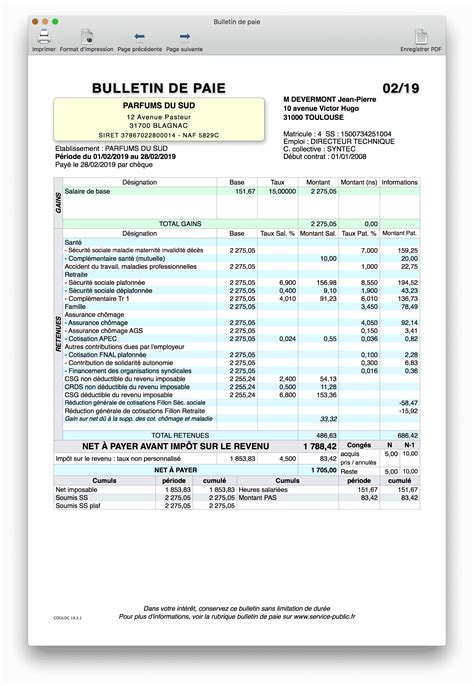 Exemple Fiche De Paie Btp 2019 Le Meilleur Exemple