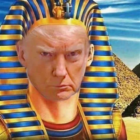 Trump Pharaoh Shoop Donald Trumps Mugshot Know Your Meme
