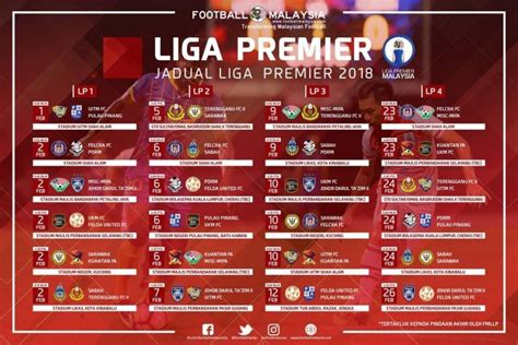 Number of teams filter by season: Jadual Liga Malaysia Dah Keluar, Susun Lah Jadual Kalau ...