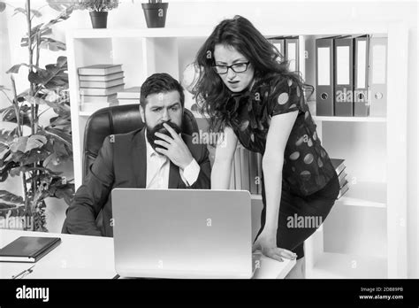 corporate strategy legal adviser office secretary business couple working couple in office