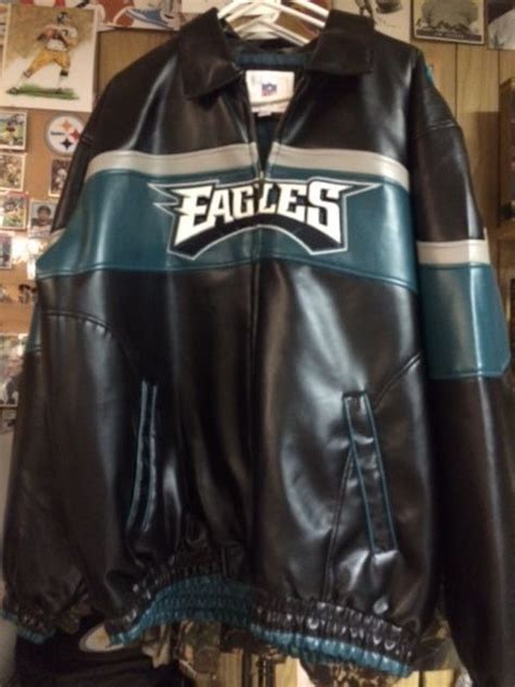They are also available in numerous colors and prints so that all shoppers find what they're searching for. Philadelphia Eagles Faux Leather Jacket Mens XL NFL NEW # ...