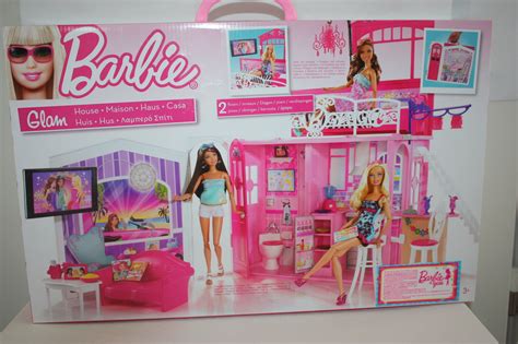 Riesige barbie sammlung haus puppen auto zubehör pferde möbel martel kleidung. Barbie Haus zum Aufklappen **NEU ** Glam Haus ~~Mattel ...