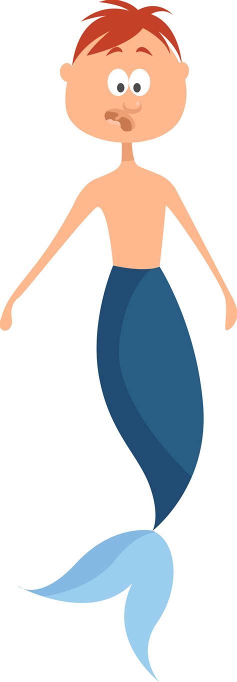 Boy Mermaid Cartoon