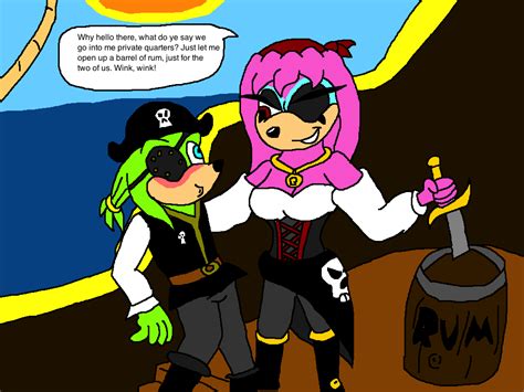 The Pirate Queen And Her Booty By Scurvypiratehog On Deviantart