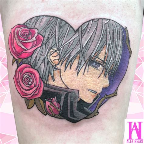 Alexheartzero Vampire Knight Anime Tattoo By Alex Heart Anime Anime