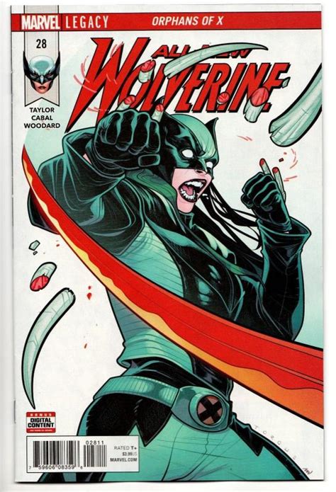 All New Wolverine 28 Legacy Main Cover Marvel 2018 New Nm