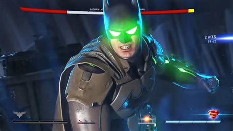 Injustice 2 Epic Kryptonite Infused Batman Vs Superman Youtube