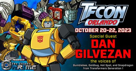 Tfw2005 On Twitter Transformers Voice Actor Dan Gilvezan To Attend Tfcon Orlando 2023