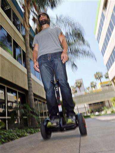 Riding Segways Hoverboard Is Like Skiing On Las Streets