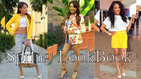 2014 Spring Lookbook 3 Casual Chic Outfits Youtube