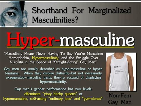 Ppt Revisiting Hypermasculinity Shorthand For Marginalized