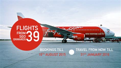 Airasia's free seats promotion is here again with 6 million zero fares for your upcoming travels. AirAsia Promotion: Fly From S$39 Onwards (Bookings Till ...