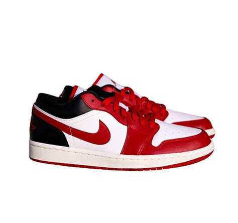 Giày Thể Thao Nike Air Jordan 1 Low Reverse Black Toe Dc0774 160 Màu
