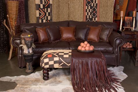 Kudu Leather Sofa Pillows Nguni Skin Floor South Africa Kuba Bench