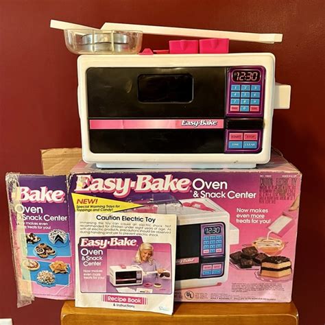 Toys Vintage 1992 Kenner Easy Bake Oven Snack Center W Original Box
