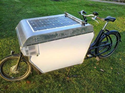 International Cargo Bike Festival Cargo Bike With Solar Coolbox
