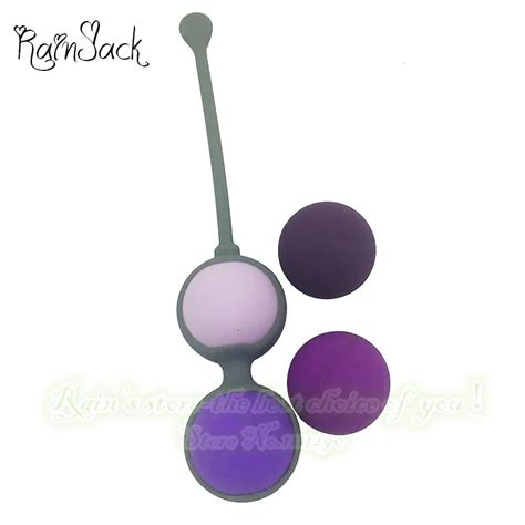 rainjack silicone kegel balls smart love ball for vaginal tight exercise machine vibrators ben