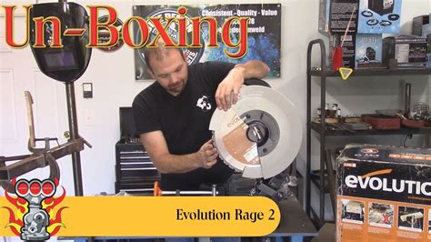 Evolution Rage 2 Dry Cut Saw Unboxing Youtube