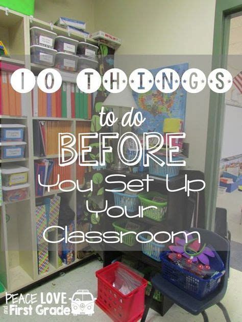 10 Things To Do Before You Set Up Your Classroom Primary Chalkboard