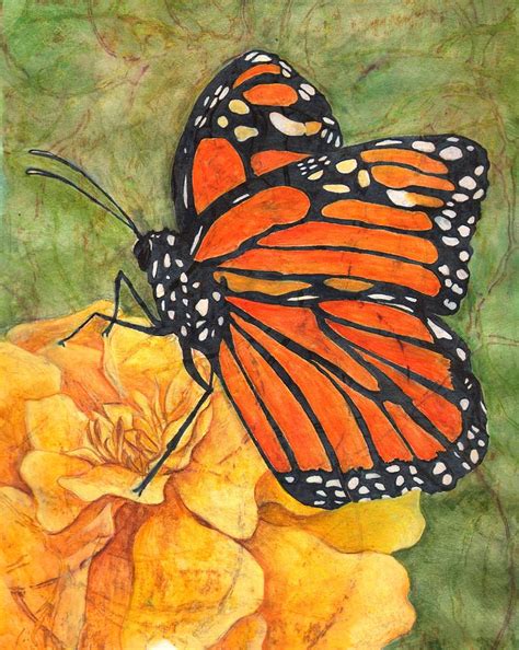 Facebook youtube pin interest instagram toggle navigation drawingtutorials101.com. Monarch On Marigold Drawing by Sara Bell