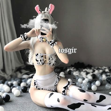 Sexy Cow Cosplay Costume Etsy
