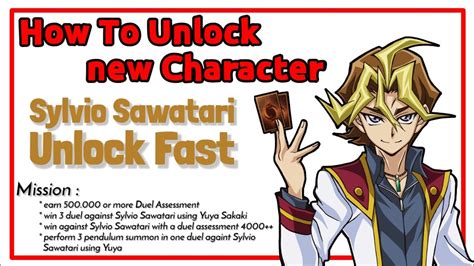 Fastest Way To Unlock Sylvio Sawatari Shinggo Sawatari Yu Gi Oh