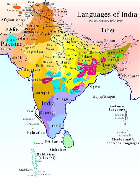 Languages Of India Source Maps On The Web