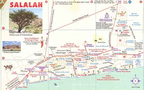 Oman Map Salalah