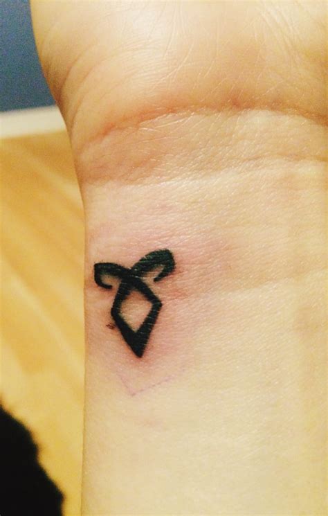 Still Healing But Im In Love With My Angelic Rune Tattoo All The